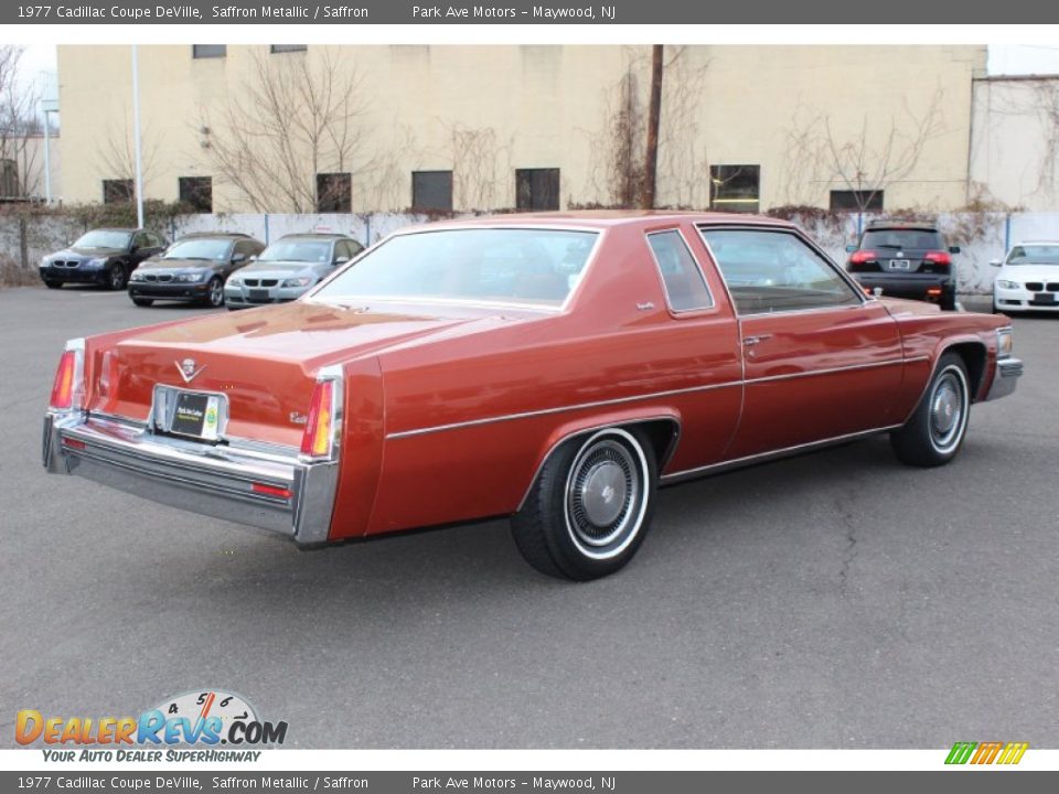 Saffron Metallic 1977 Cadillac Coupe DeVille  Photo #5