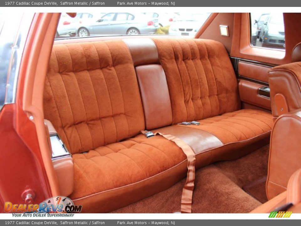 Rear Seat of 1977 Cadillac Coupe DeVille  Photo #23