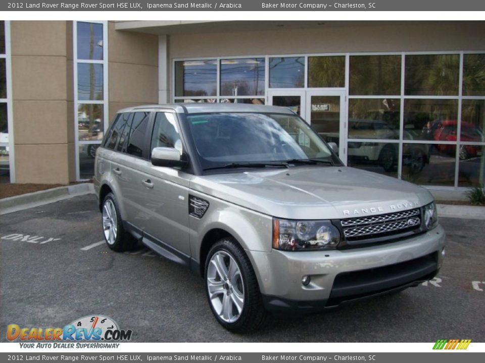 2012 Land Rover Range Rover Sport HSE LUX Ipanema Sand Metallic / Arabica Photo #2