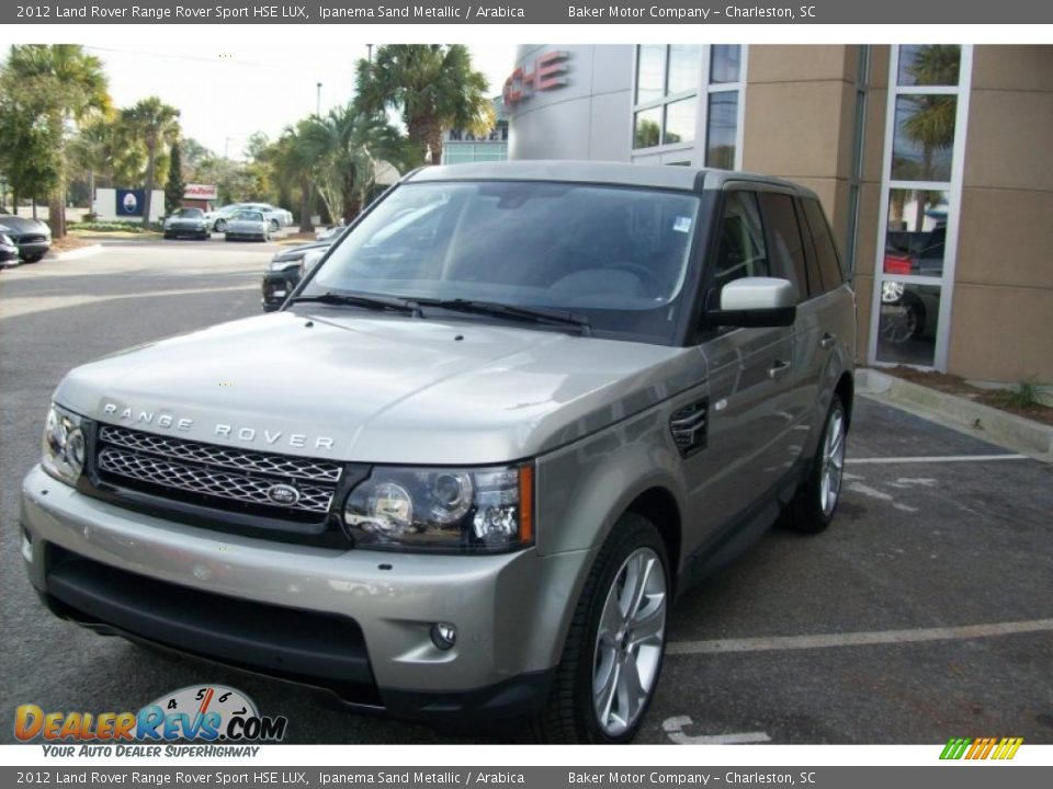 2012 Land Rover Range Rover Sport HSE LUX Ipanema Sand Metallic / Arabica Photo #3