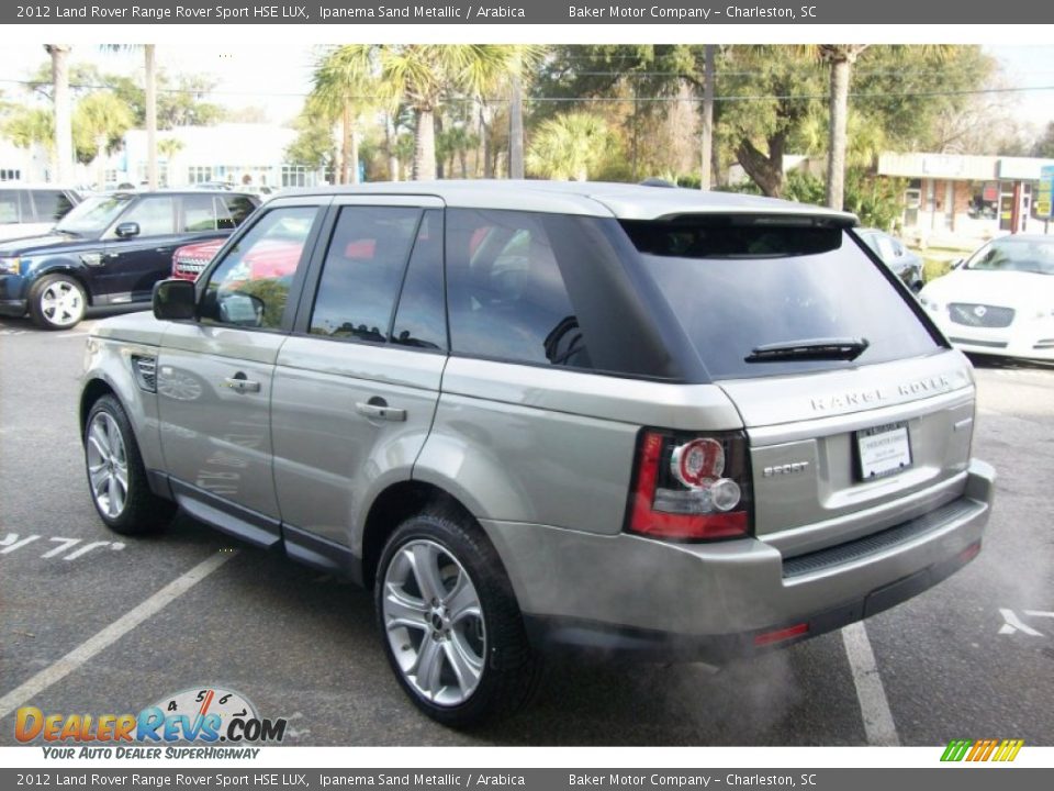 2012 Land Rover Range Rover Sport HSE LUX Ipanema Sand Metallic / Arabica Photo #5