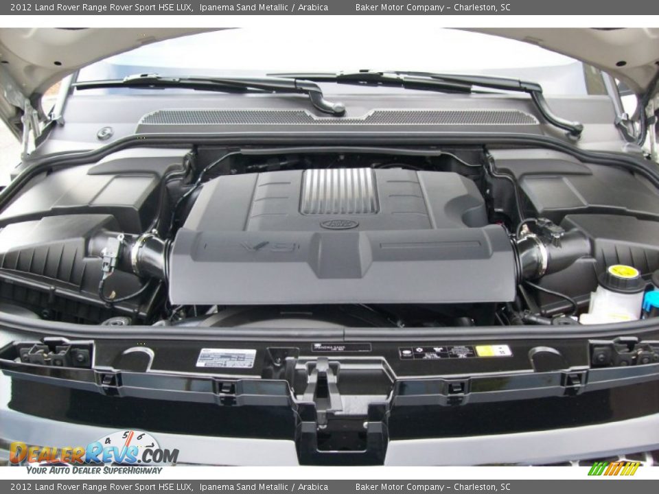 2012 Land Rover Range Rover Sport HSE LUX Ipanema Sand Metallic / Arabica Photo #10