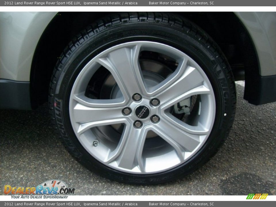 2012 Land Rover Range Rover Sport HSE LUX Ipanema Sand Metallic / Arabica Photo #13