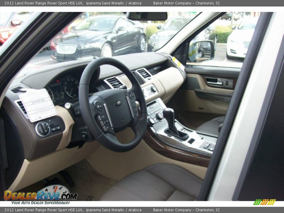 2012 Land Rover Range Rover Sport HSE LUX Ipanema Sand Metallic / Arabica Photo #14