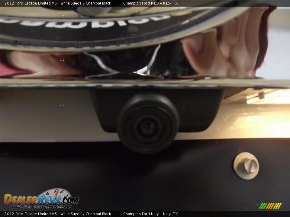 2012 Ford Escape Limited V6 White Suede / Charcoal Black Photo #8