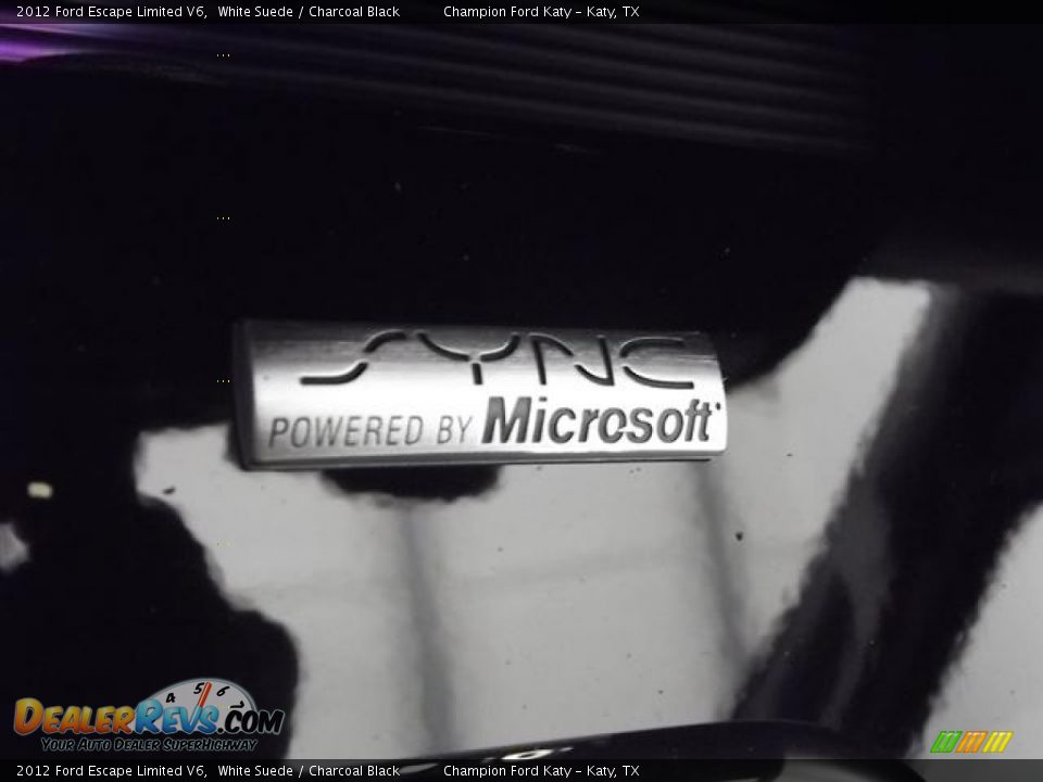 2012 Ford Escape Limited V6 White Suede / Charcoal Black Photo #20