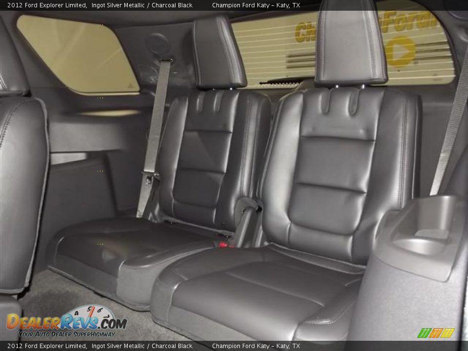 2012 Ford Explorer Limited Ingot Silver Metallic / Charcoal Black Photo #13