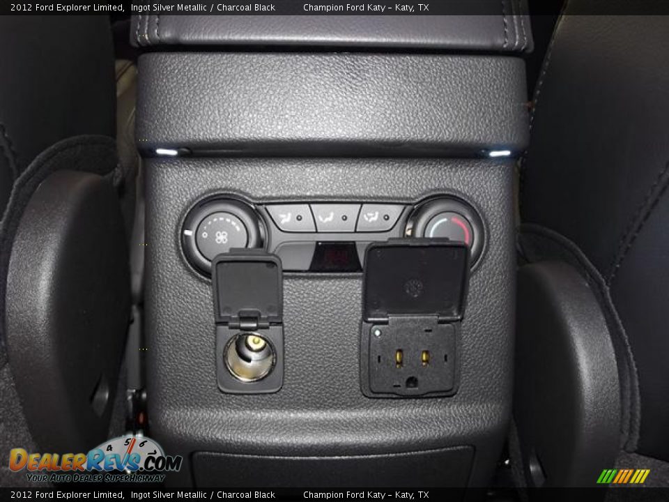 2012 Ford Explorer Limited Ingot Silver Metallic / Charcoal Black Photo #14