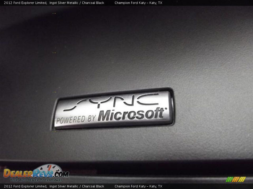 2012 Ford Explorer Limited Ingot Silver Metallic / Charcoal Black Photo #22