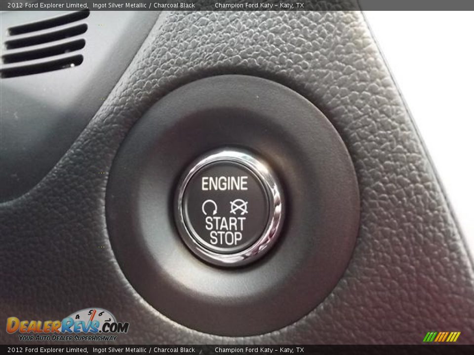 2012 Ford Explorer Limited Ingot Silver Metallic / Charcoal Black Photo #23
