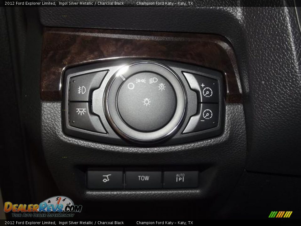 2012 Ford Explorer Limited Ingot Silver Metallic / Charcoal Black Photo #24