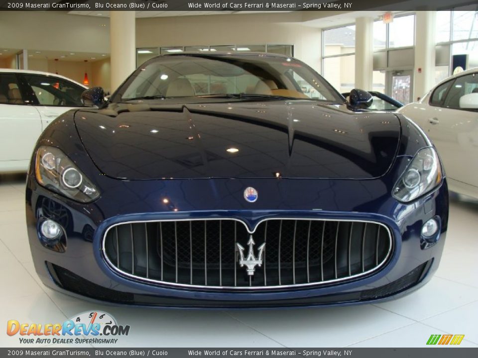 2009 Maserati GranTurismo Blu Oceano (Blue) / Cuoio Photo #2