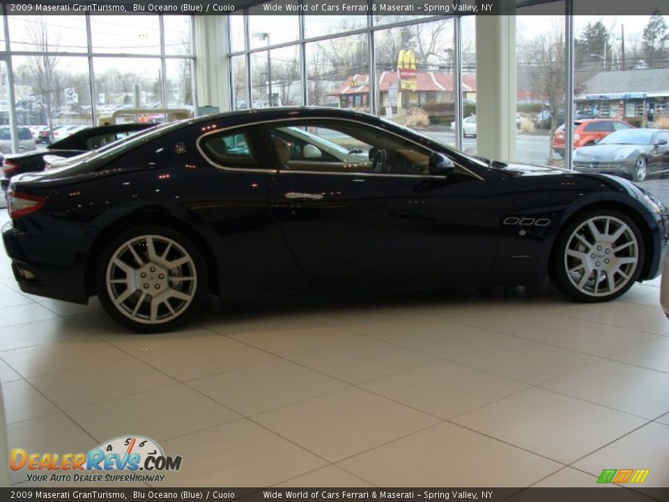 2009 Maserati GranTurismo Blu Oceano (Blue) / Cuoio Photo #4