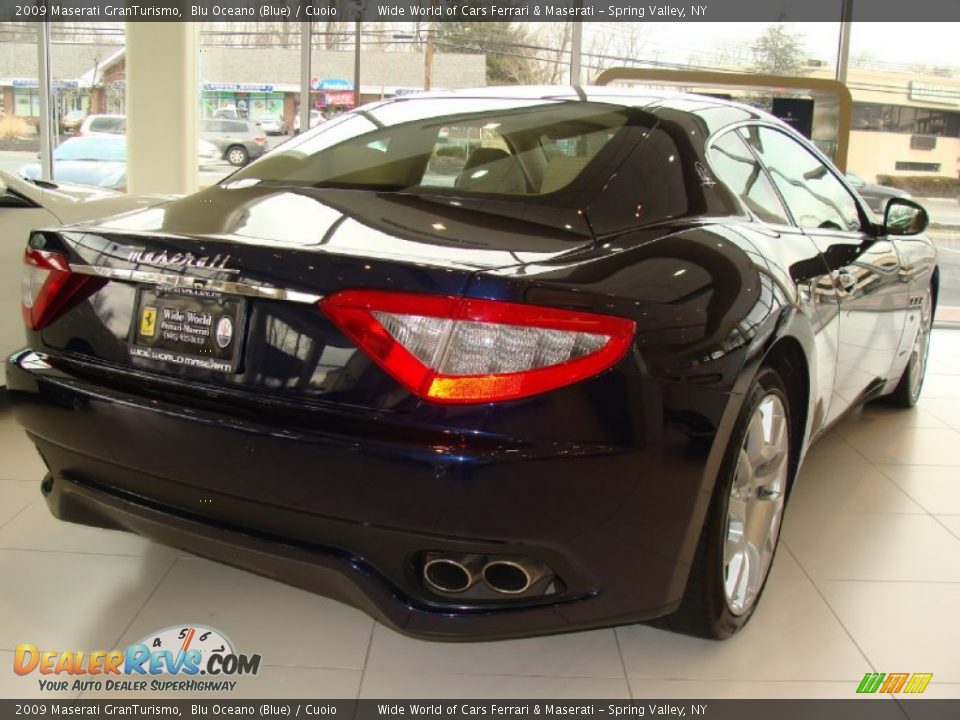 2009 Maserati GranTurismo Blu Oceano (Blue) / Cuoio Photo #5