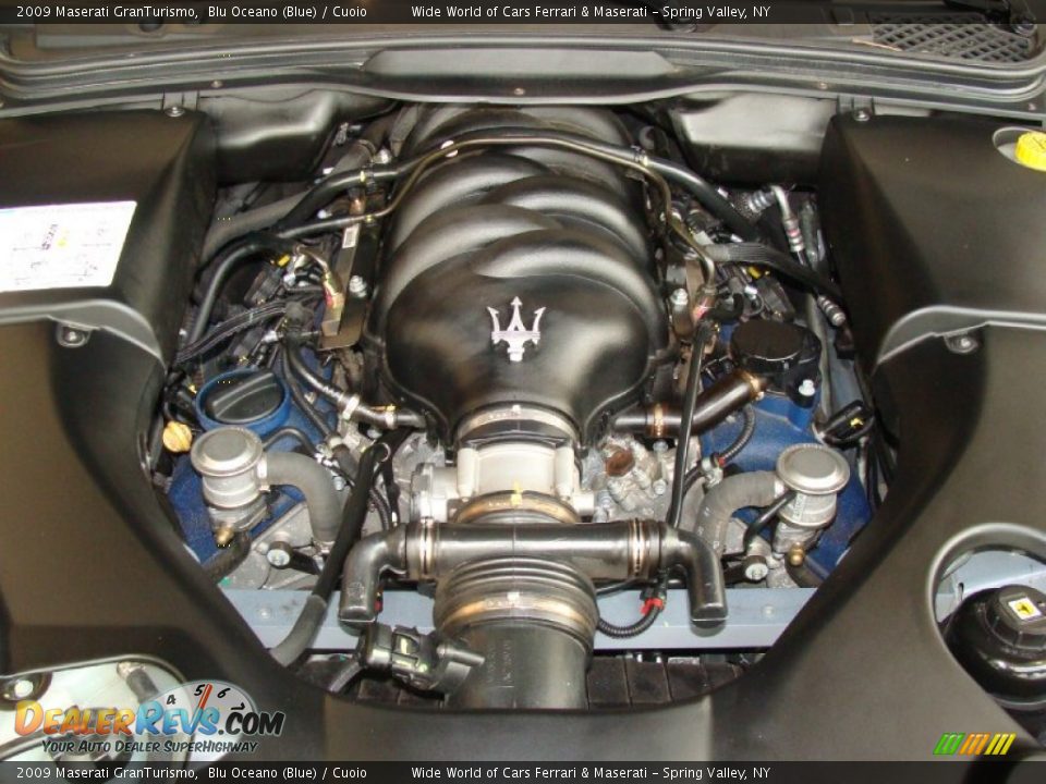 2009 Maserati GranTurismo  4.2 Liter DOHC 32-Valve VVT V8 Engine Photo #11