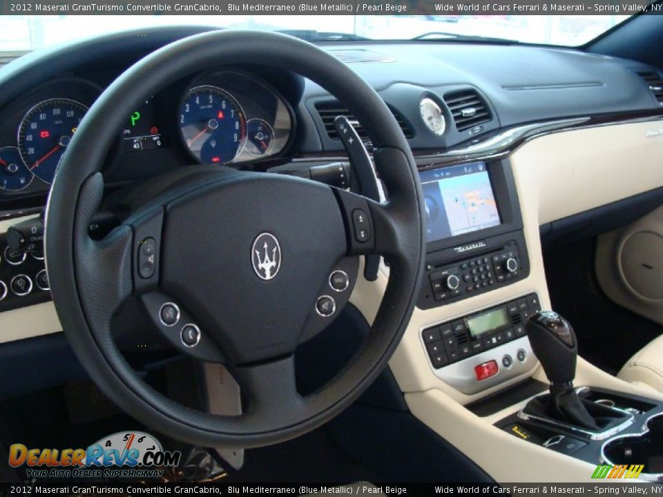 Dashboard of 2012 Maserati GranTurismo Convertible GranCabrio Photo #20