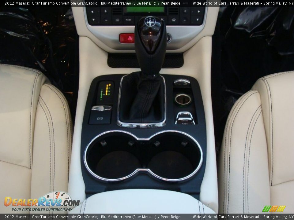 2012 Maserati GranTurismo Convertible GranCabrio Shifter Photo #22