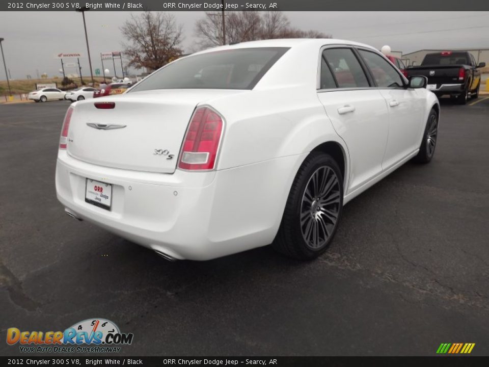 2012 Chrysler 300 S V8 Bright White / Black Photo #5