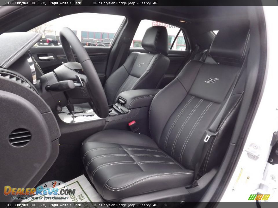 Front Seat of 2012 Chrysler 300 S V8 Photo #13