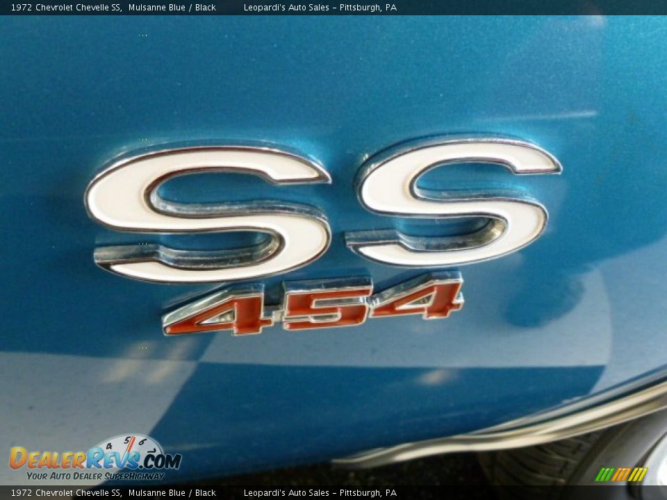 1972 Chevrolet Chevelle SS Logo Photo #8