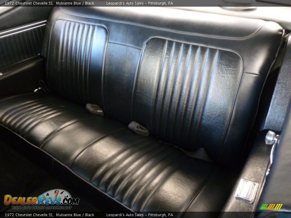 Rear Seat of 1972 Chevrolet Chevelle SS Photo #12