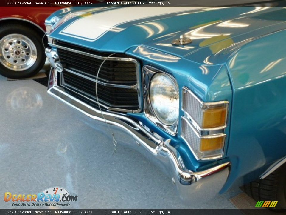 1972 Chevrolet Chevelle SS Mulsanne Blue / Black Photo #19