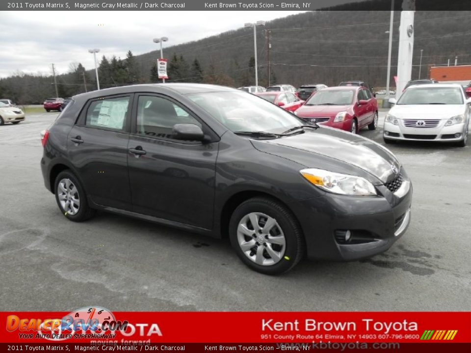 2011 Toyota Matrix S Magnetic Gray Metallic / Dark Charcoal Photo #1