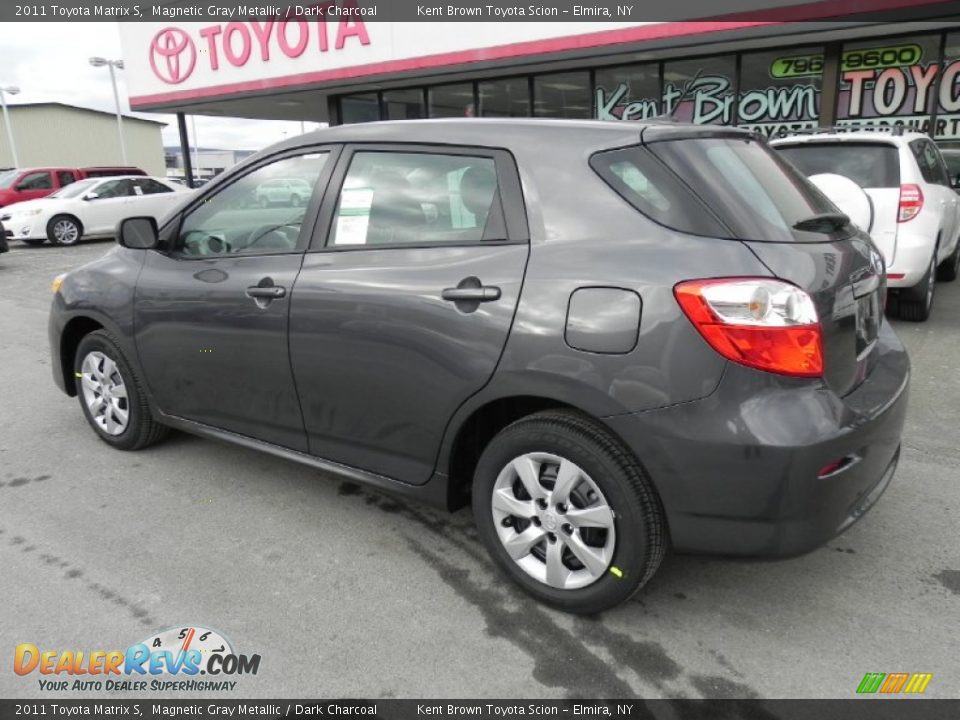 2011 Toyota Matrix S Magnetic Gray Metallic / Dark Charcoal Photo #2