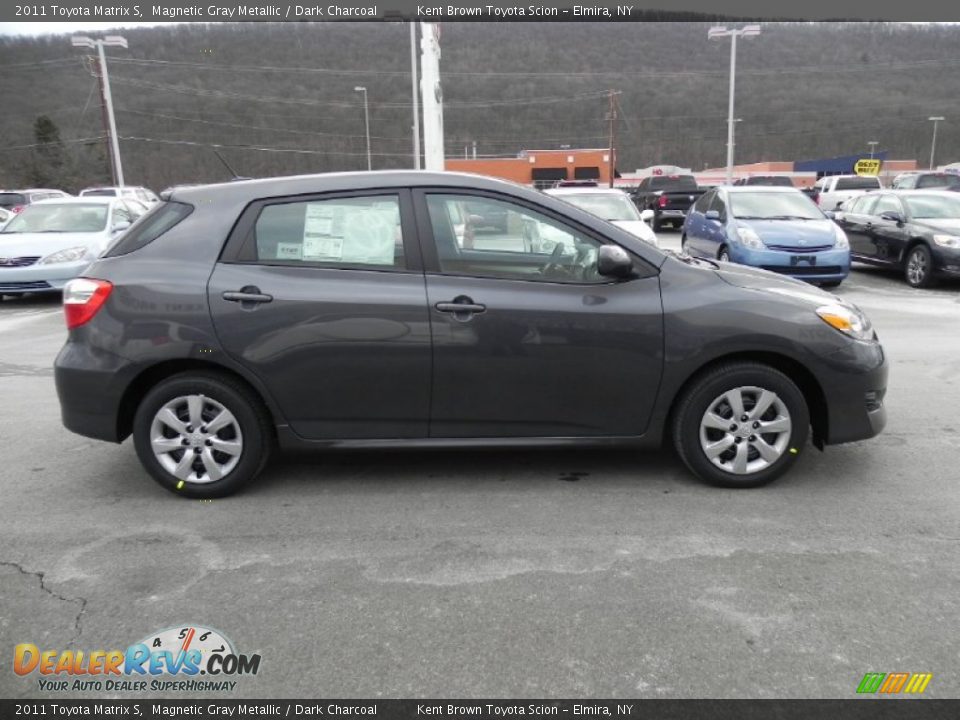 2011 Toyota Matrix S Magnetic Gray Metallic / Dark Charcoal Photo #3