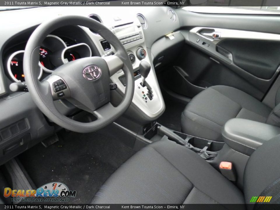 Dark Charcoal Interior - 2011 Toyota Matrix S Photo #5