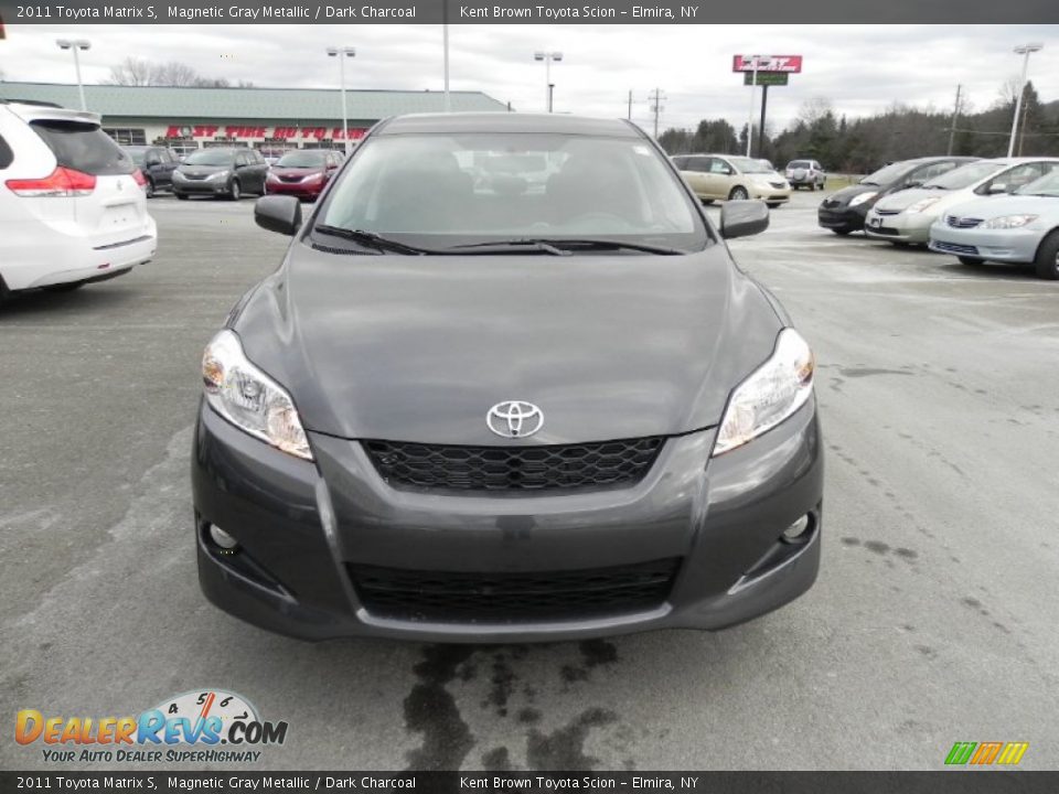 2011 Toyota Matrix S Magnetic Gray Metallic / Dark Charcoal Photo #13