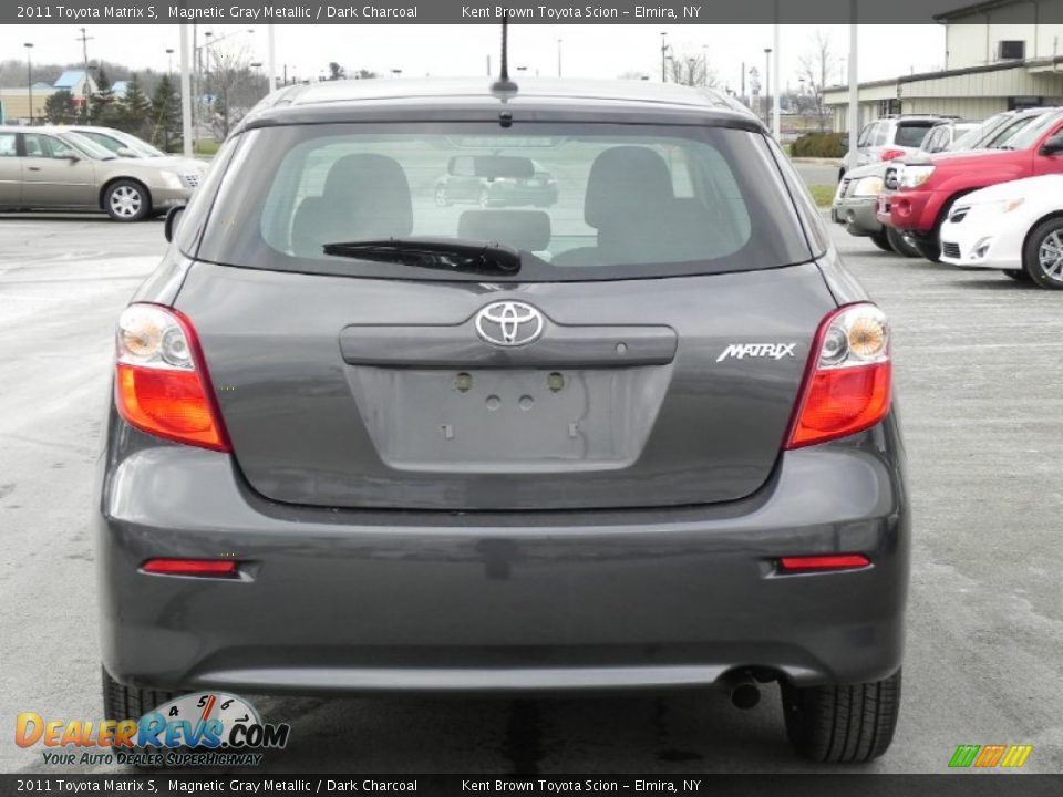 2011 Toyota Matrix S Magnetic Gray Metallic / Dark Charcoal Photo #14
