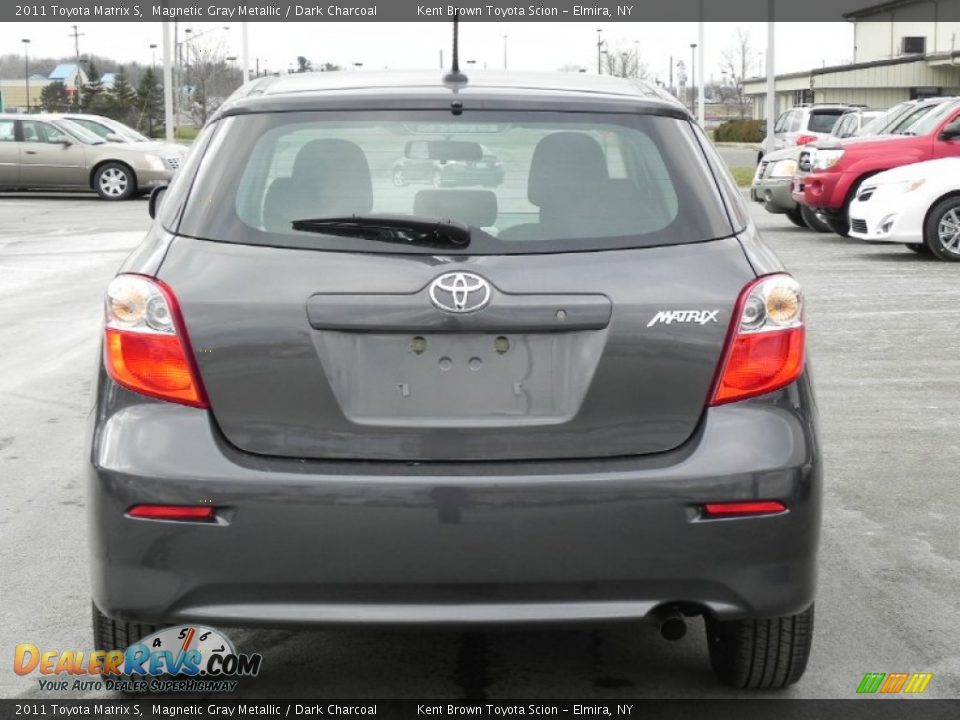 2011 Toyota Matrix S Magnetic Gray Metallic / Dark Charcoal Photo #14