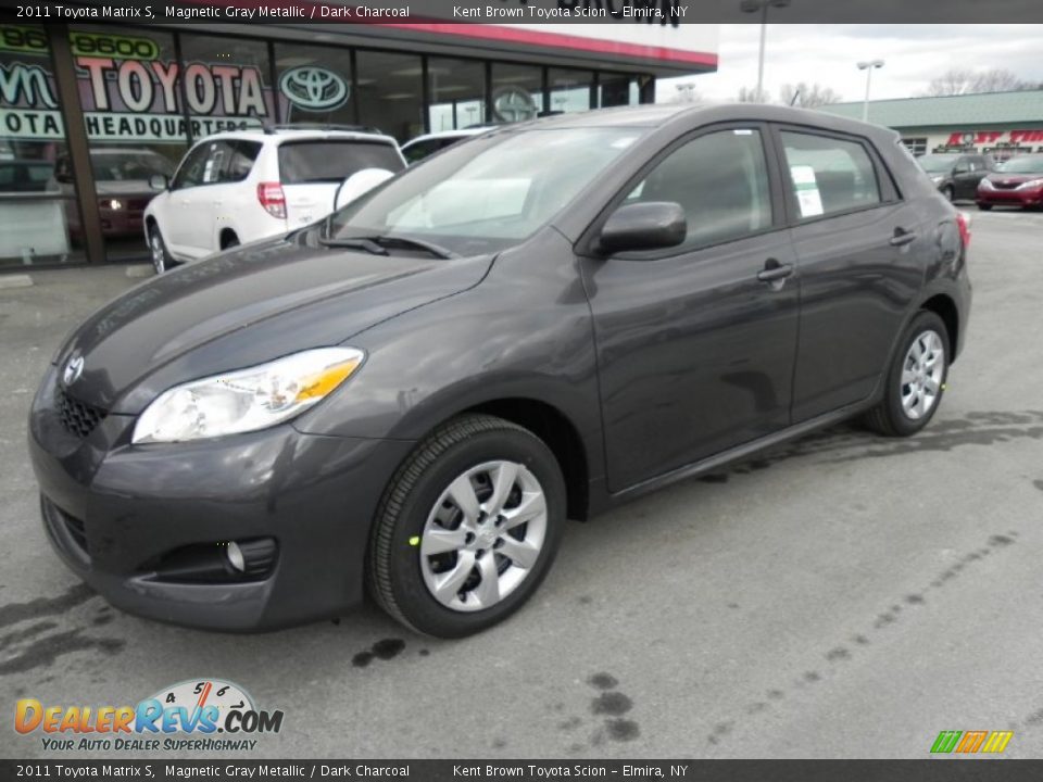 2011 Toyota Matrix S Magnetic Gray Metallic / Dark Charcoal Photo #15