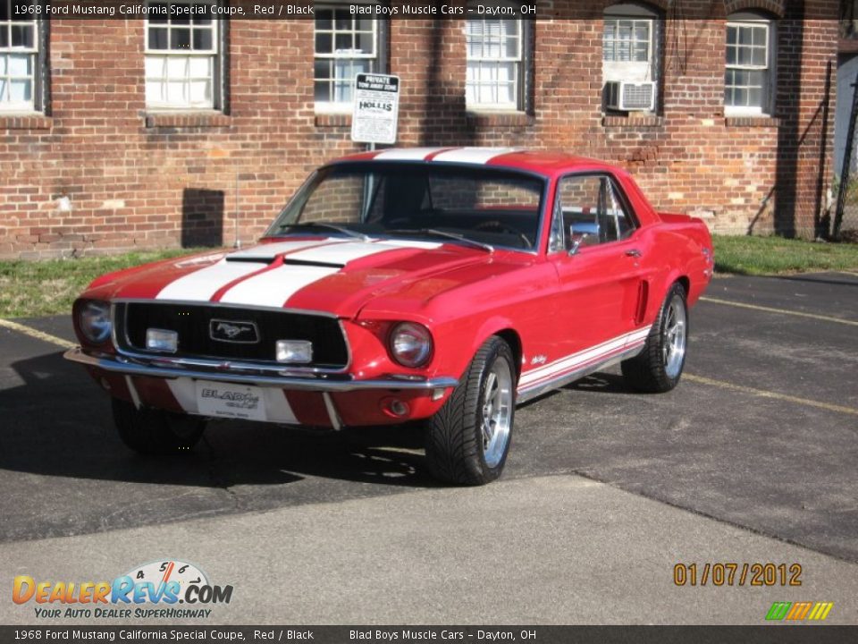 Front 3/4 View of 1968 Ford Mustang California Special Coupe Photo #8