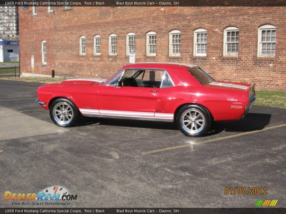 Red 1968 Ford Mustang California Special Coupe Photo #15