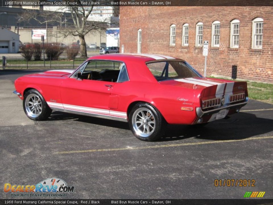 Red 1968 Ford Mustang California Special Coupe Photo #16