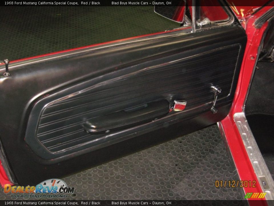 Door Panel of 1968 Ford Mustang California Special Coupe Photo #27