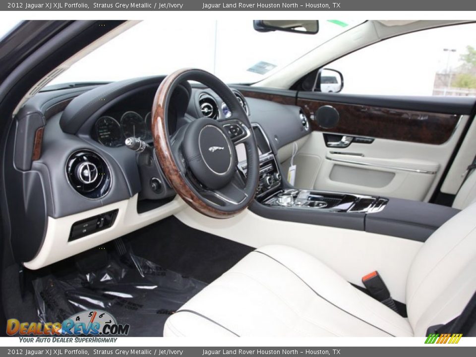 Jet Ivory Interior 2012 Jaguar Xj Xjl Portfolio Photo 4