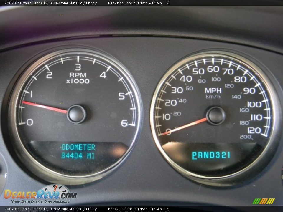 2007 Chevrolet Tahoe LS Graystone Metallic / Ebony Photo #10