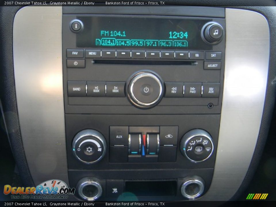 2007 Chevrolet Tahoe LS Graystone Metallic / Ebony Photo #11