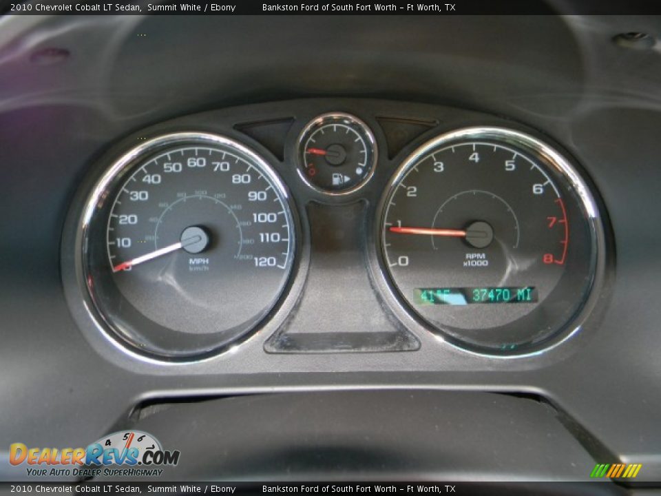 2010 Chevrolet Cobalt LT Sedan Summit White / Ebony Photo #10