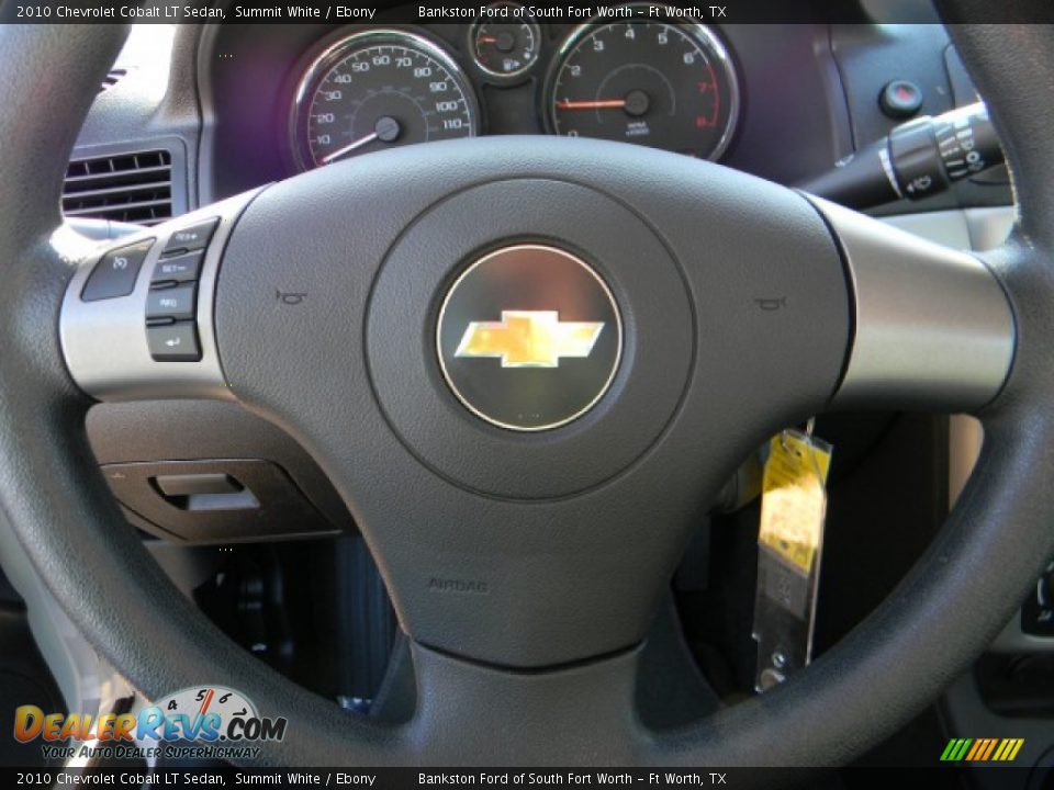 2010 Chevrolet Cobalt LT Sedan Summit White / Ebony Photo #11