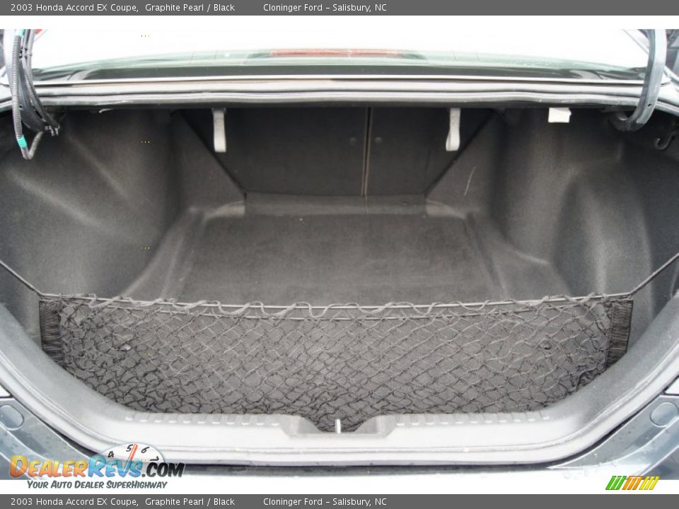 2003 Honda Accord EX Coupe Graphite Pearl / Black Photo #10