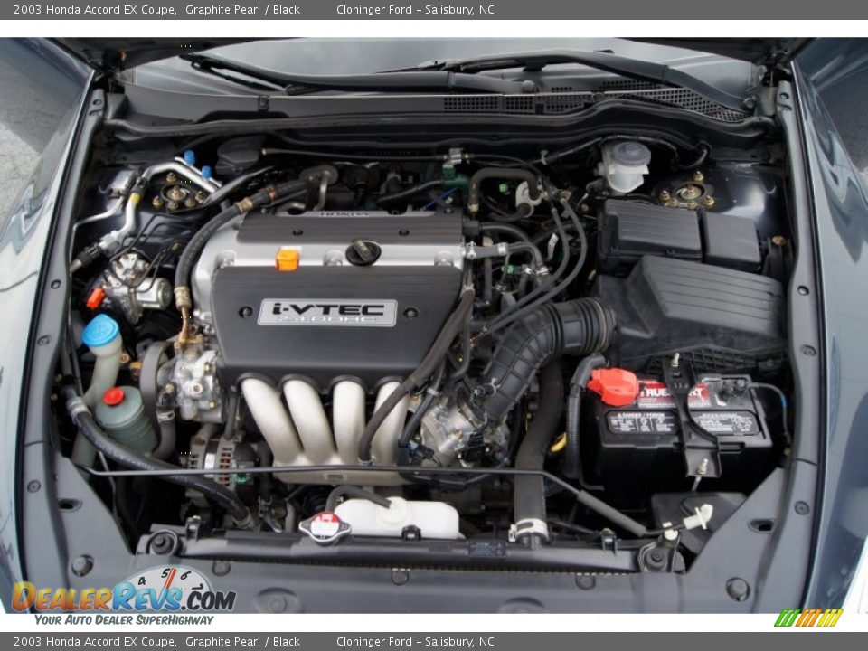 2003 Honda Accord EX Coupe 2.4 Liter DOHC 16-Valve i-VTEC 4 Cylinder Engine Photo #15