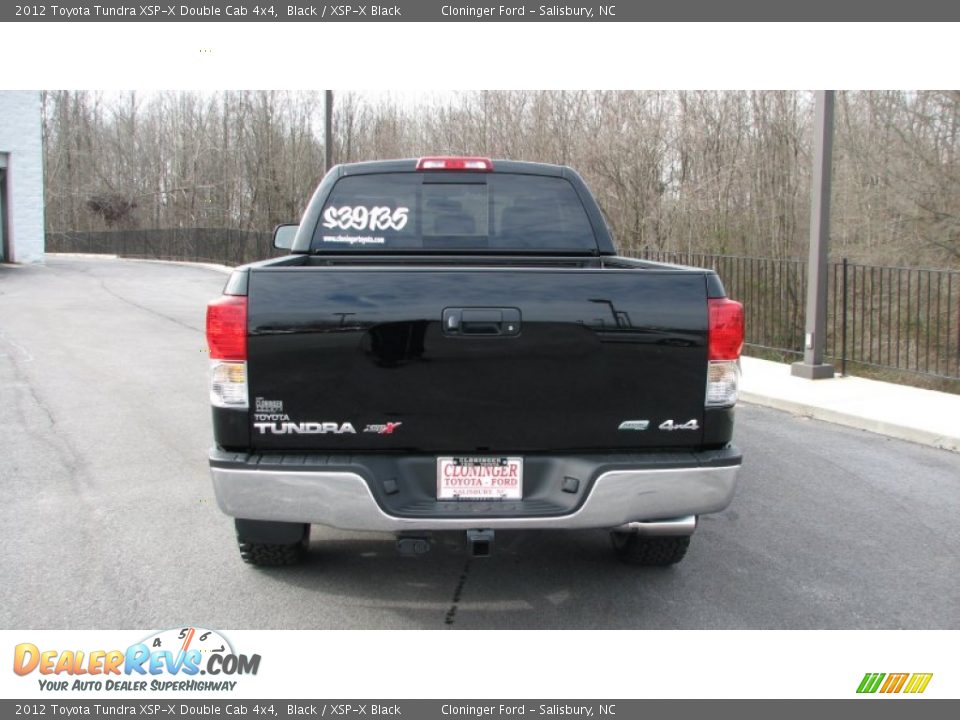 2012 Toyota Tundra XSP-X Double Cab 4x4 Black / XSP-X Black Photo #11