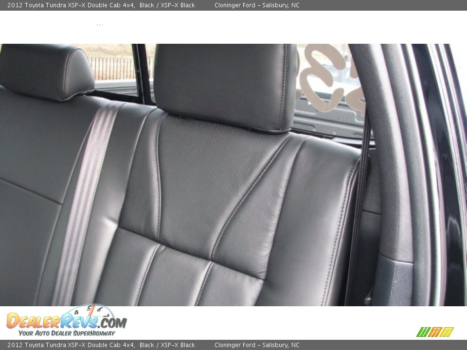 2012 Toyota Tundra XSP-X Double Cab 4x4 Black / XSP-X Black Photo #34