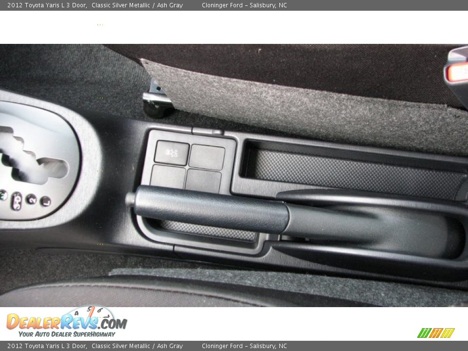 2012 Toyota Yaris L 3 Door Classic Silver Metallic / Ash Gray Photo #20