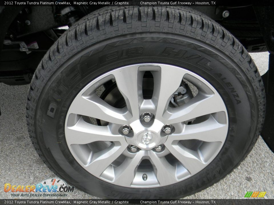 2012 Toyota Tundra Platinum CrewMax Wheel Photo #9