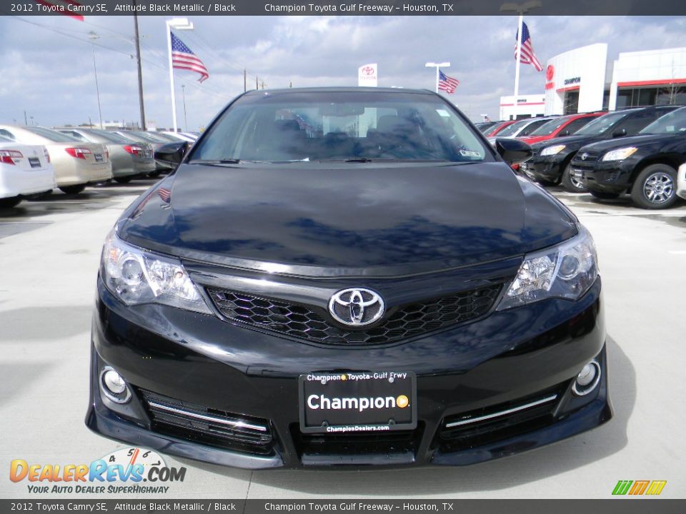 2012 Toyota Camry SE Attitude Black Metallic / Black Photo #2